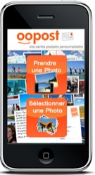 Envoyez des vraies cartes postales grce  l'iPhone